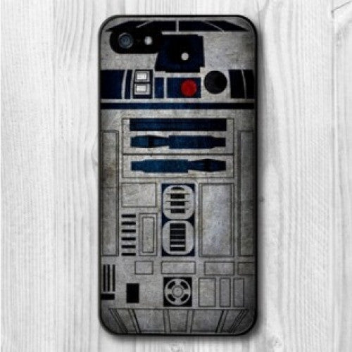 Retro Star Wars R2D2 Robot Protective Cover For iPhone