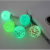 Luminous Mobile Phones Earphone Plug - Round Rhinestone Jack Dust Plug